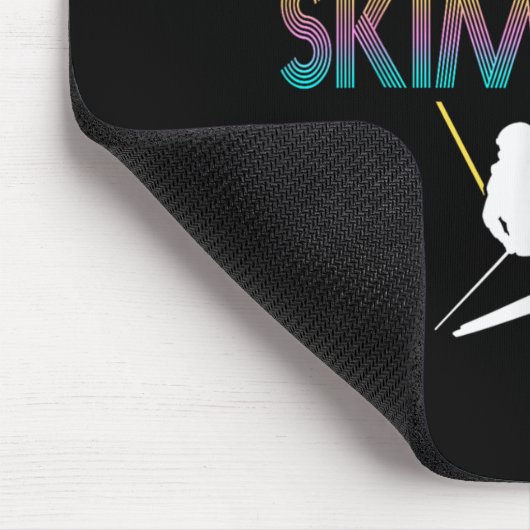 80er Retro Pond Skimml Skimml Skilift Mousepad (Ecke)