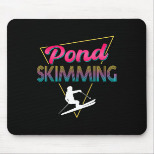 80er Retro Pond Skimml Skimml Skilift Mousepad