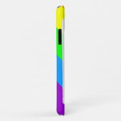 80er RETRO RAINBOW CASSETTE TAPE Case-Mate iPhone Hülle (Hinten/Rechts)