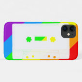 80er RETRO RAINBOW CASSETTE TAPE Case-Mate iPhone Hülle (Rückseite (Horizontal))