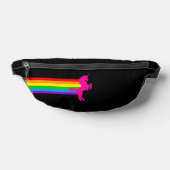 80er RETRO RAINBOW UNICORN FANNY PACK Bauchtasche (Ablage )