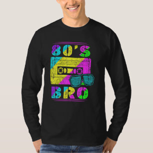 80er Retro Tape Bro Party 80er Dj Party Goer T-Shirt
