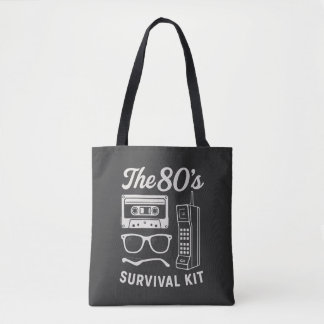 80er Retro-Überlebenskit Nostalgie-Ästhetik-Design Tasche