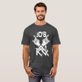 80er Rock-Konzertband Retro T-Shirt (Vorne ganz)
