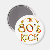 80er Rock Magnet (Vorderseite/Rückseite)