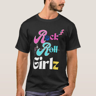 80er Rock n Roll Retro Mädchen vintage T-Shirt
