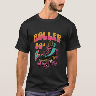 80er Rollschuhe Vintage Rollschuhe Skaten Vi T-Shirt
