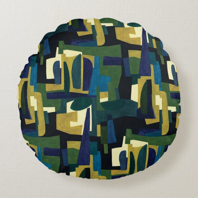 80er rundes kissen (Vorderseite)