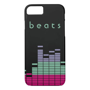 80er schlägt Musikwelle Vintage Kunst aquamarin ro Case-Mate iPhone Hülle