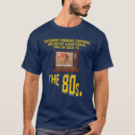 80er Shirt: Samstag Morgen Cartoons T - Shirt