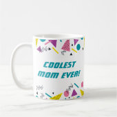 80er Slang Mütter Tag  Kaffeetasse (Links)