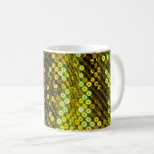 80er-Stil sequenzierte Textilverschluss. Kaffeetasse (VorderseiteRechts)