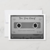 80er Style Retro Music Tape UAWG Einladung (Vorderseite)