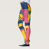 80er Trend Colorful Leggings (Links)