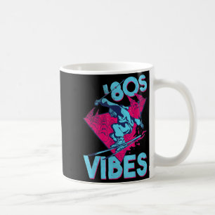 80er Vibes, Retro-Ski Vintage-80er-Ski-Outfit Kaffeetasse