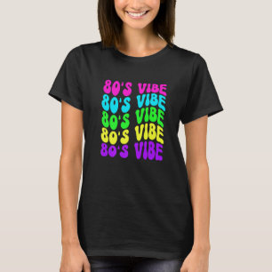 80er-Vibes Retro-Vintage 1980er 80er-Stile Party-M T-Shirt
