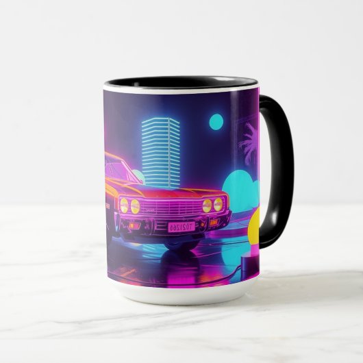 80er Vibes Tasse (VorderseiteRechts)