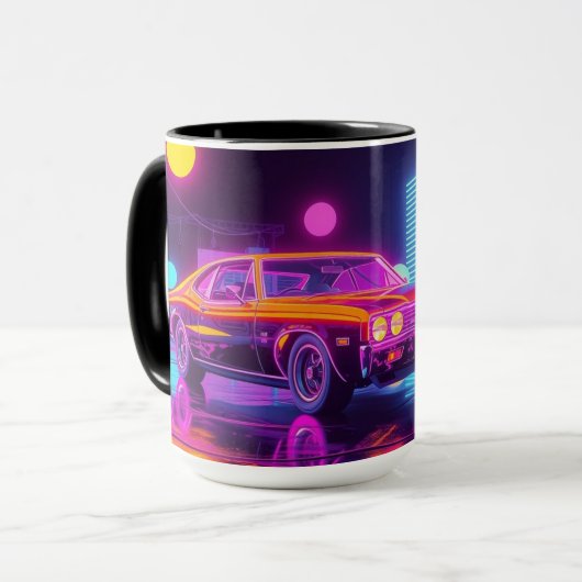 80er Vibes Tasse (Vorderseite Links)