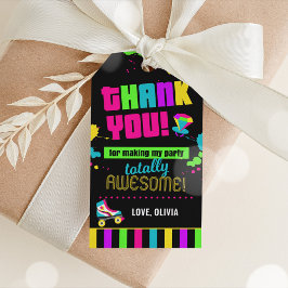 80er Vielen Dank Tags, 80er Fvor Tags Geschenkanhänger