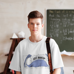 80er Vintag Dino Friend Bossica T - Shirt