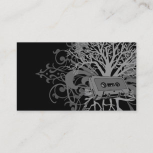 80er Wurzel-Geschäfts-Karten-Schablone Visitenkarte