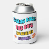 80er zurückbringen dosenkühler (Kanne Rückseite)