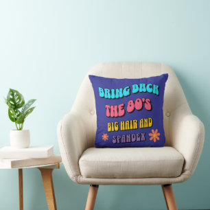 80er zurückbringen kissen