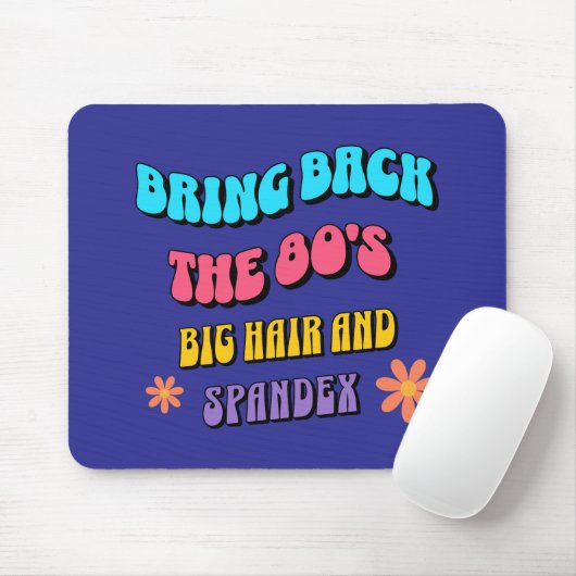 80er zurückbringen mousepad (Mit Mouse)