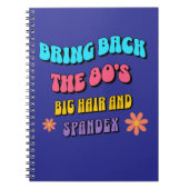 80er zurückbringen notizblock (Vorderseite)