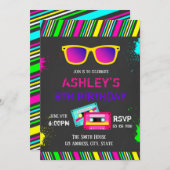 80ergeburtstagseinladung einladung (Vorne/Hinten)