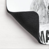 80erhund mousepad (Ecke)