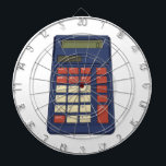 80's 90's Calculator Math School Nostalgia Dartscheibe<br><div class="desc">Did your pocket calculator save your life in high school and college? Do you love objects from the 80s,  90s and 2000s that remind you of moments from your childhood? Then this is a great product for you.</div>