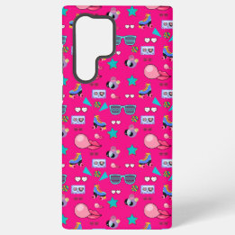 80s Costume Vibrant pink Retro culture pop Samsung Galaxy Hülle