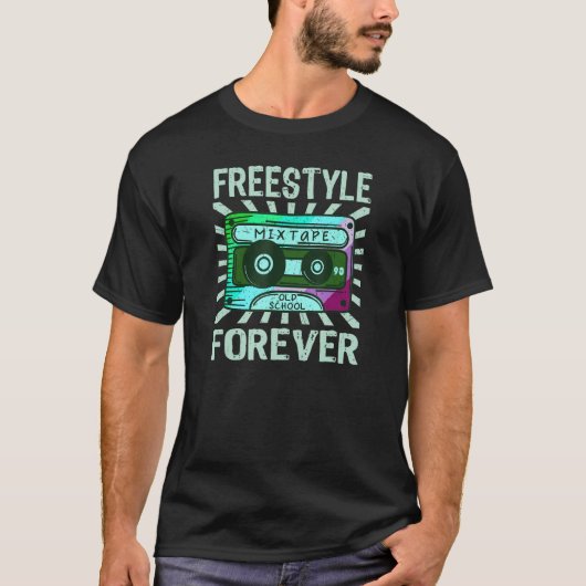 80s Dance Music Freestyle T-Shirt (Vorderseite)