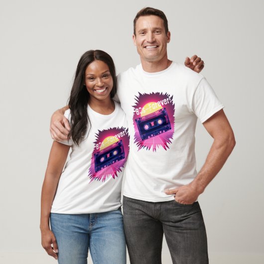 80s – Forever! Retro Cassette T-Shirt (Unisex)