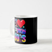 80s Music Radio Love Eighties Disco Kaffeetasse (Vorderseite Links)