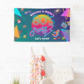 80s Party Banner (Insitu)