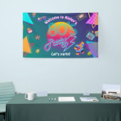 80s Party Banner (Messeveranstaltung)