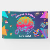 80s Party Banner (Horizontal)