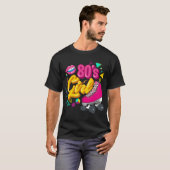 80s Party-Party-Outfit T-Shirt (Vorne ganz)