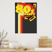 80s Party Poster (Küche)