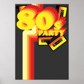 80s Party Poster (Vorne)