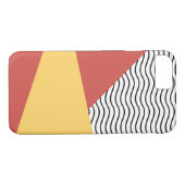 80s Pop Art Pattern Case-Mate iPhone Hülle (Rückseite (Horizontal))