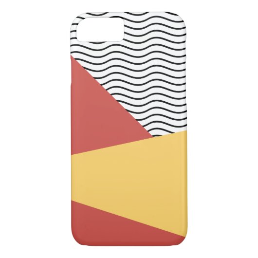 80s Pop Art Pattern Case-Mate iPhone Hülle (Rückseite)