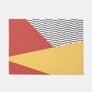 80s Pop Art Pattern Fußmatte