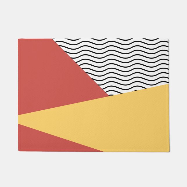 80s Pop Art Pattern Fußmatte (Vorderseite)