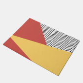 80s Pop Art Pattern Fußmatte (Schrägansicht)