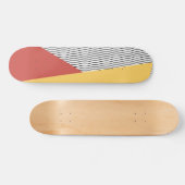 80s Pop Art Pattern Skateboard (Horizontal)