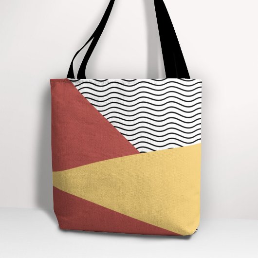 80s Pop Art Pattern Tasche