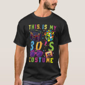 80's Retro Fashion Throwback Culture 1980 Disco Mu T-Shirt (Vorderseite)